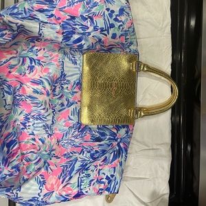 Lilly Pulitzer zip tote